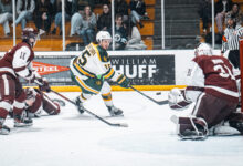 Tyson Laventure fires one at Eric Ward