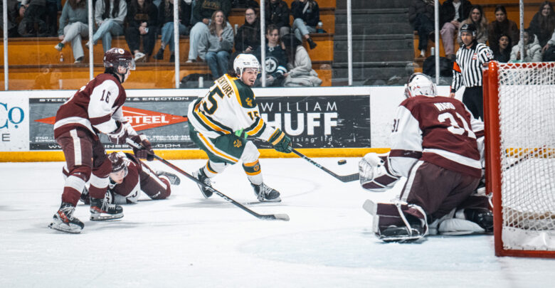 Tyson Laventure fires one at Eric Ward